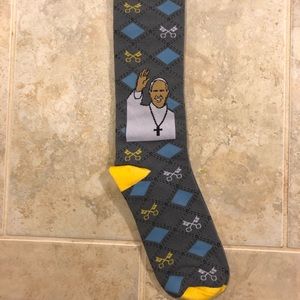 NWT Men’s Pope Francis socks